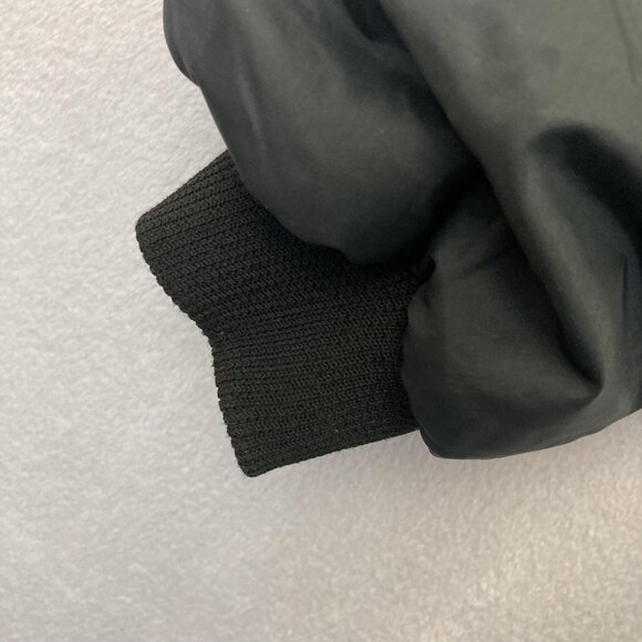 Vintage 90s Outdoor Exchange Relaxed Ski Jacket Womens Medium Black Green Retro - Picture 11 of 16